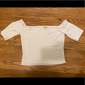 Wilfred Free White Cropped Top Small